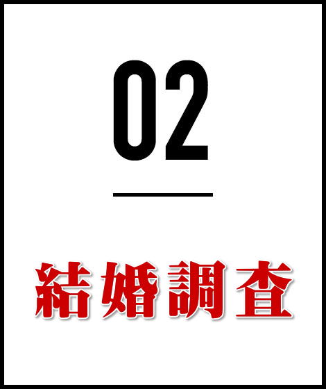 結婚前の事前調査の薦め